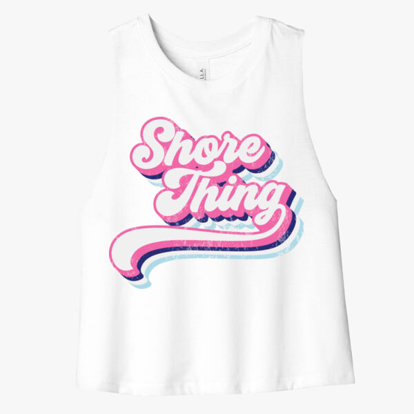 Women's Racerback Cropped Tank Thumbnail